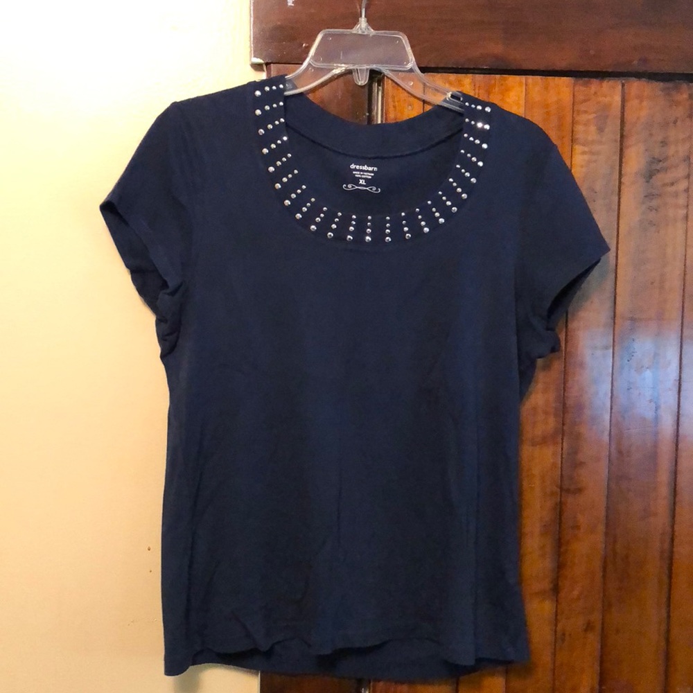 Navy blue shirt